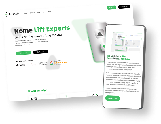 Professional Business Portal, Updated Branding and Website Rebuild screenshot